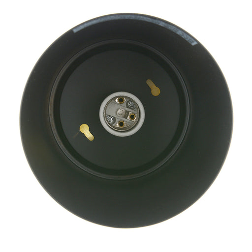 Sunlite FIX/1LT/BK/E26 1-Light Flush Mount Fixture E26 Base (90161-SU)