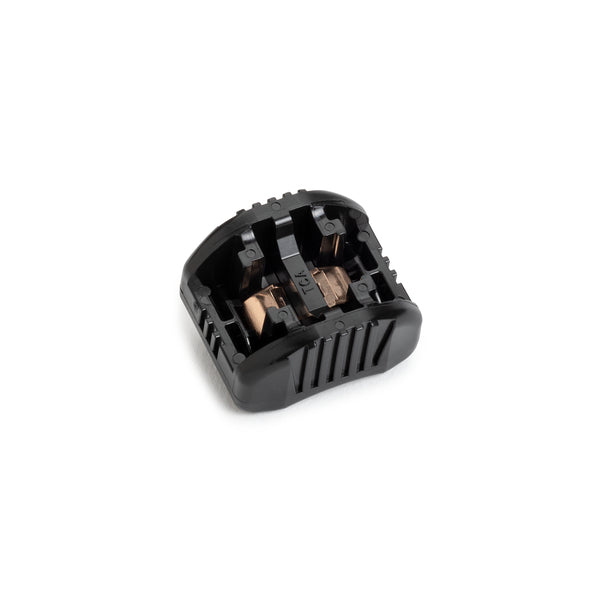 HellermannTyton High-Performance Extended-Length Tie Heads POMUVCU Black 25 Per Package (904-02730)