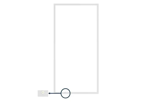 Halco FPLCR-24-LS-CS-UNV 2X4 Flat Panel Controls Ready 3.5mm Receptacle Lumen/CCT Selectable 3750Lm/4375Lm/5625Lm 3500K/4000K/5000K 120-277V 0-10V Dimming White (90523)