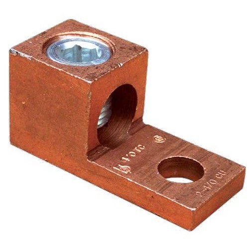 MORRIS 1/0 1 Cond Copper Mechanical Lug (90566)