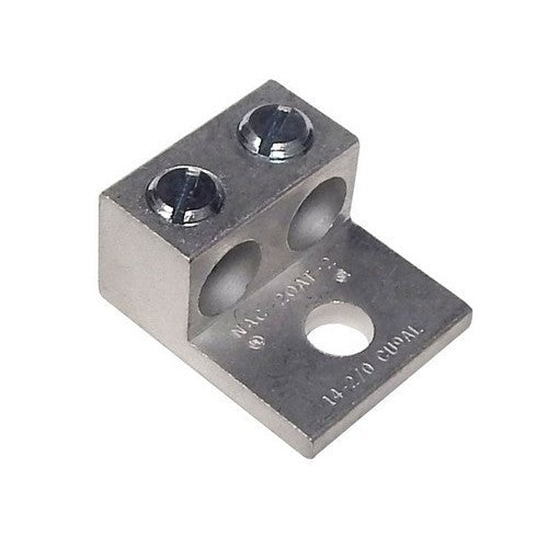MORRIS 1/0 2 Cond 1 Hole Aluminum Lug (90812)