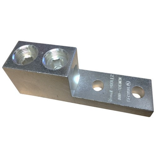 MORRIS 1000 1 Cond 2 Hole Aluminum Lug (90944)