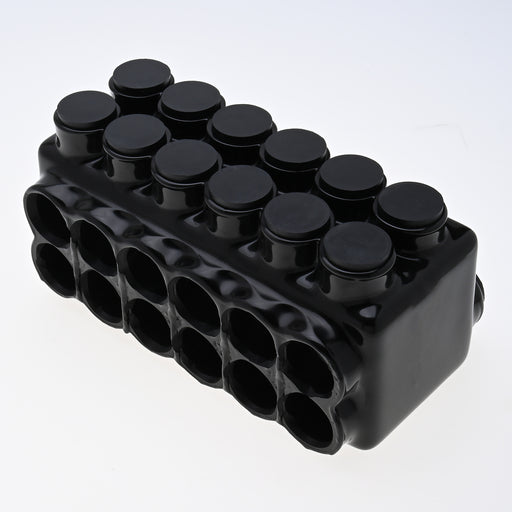 NSI 600 MCM - 6 AWG Stacked Polaris Insulated Multi-Tap Connector 12-Port [Double Sided Entry] (IPLDS600-12)