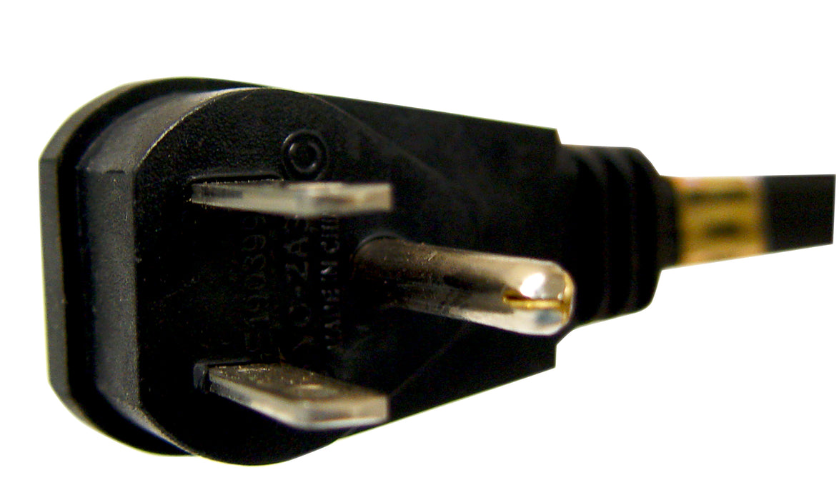 SATCO/NUVO 6 Foot 3 Wire Power Supply Angle Pigtail Cord 16-3 SPT-2 13A-125V 1625W Indoor Use Only (93-5041)
