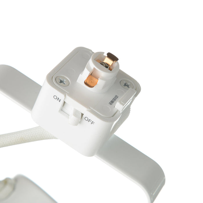 GE LTPGP30A1G1WHTE LTP 120V PAR30 Gimbal Global Adapter White (93043245)