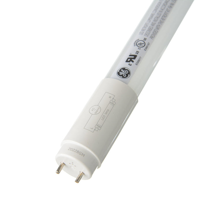 GE LED13BDT8/G4/840XL LED Type B Double Ended T8 Glass Tube 13W 2050Lm 120-277V 4000K 80 CRI (93132554G)