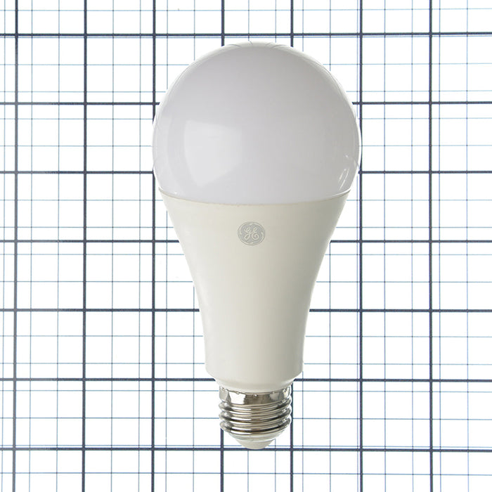 GE LED22DA21/827 22W LED A21 Lamp 120V 2610Lm 2700K 80 CRI Dimmable E26 Base White (93309224)