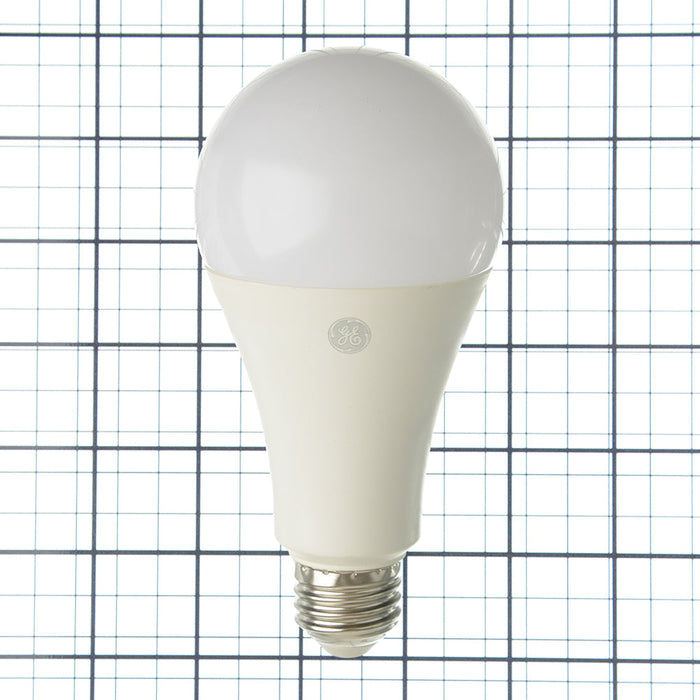 GE LED22DA21/850 22W LED A21 Lamp 120V 2610Lm 5000K 80 CRI Dimmable E26 Base White (93309225)