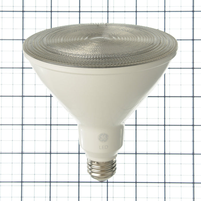 GE LED18DP38ROW930/25 18W LED PAR38 Directional Lamp 120V 1550Lm 3000K 90 CRI Dimmable 25 Degree Beam Angle E26 Base White Housing (93311931)