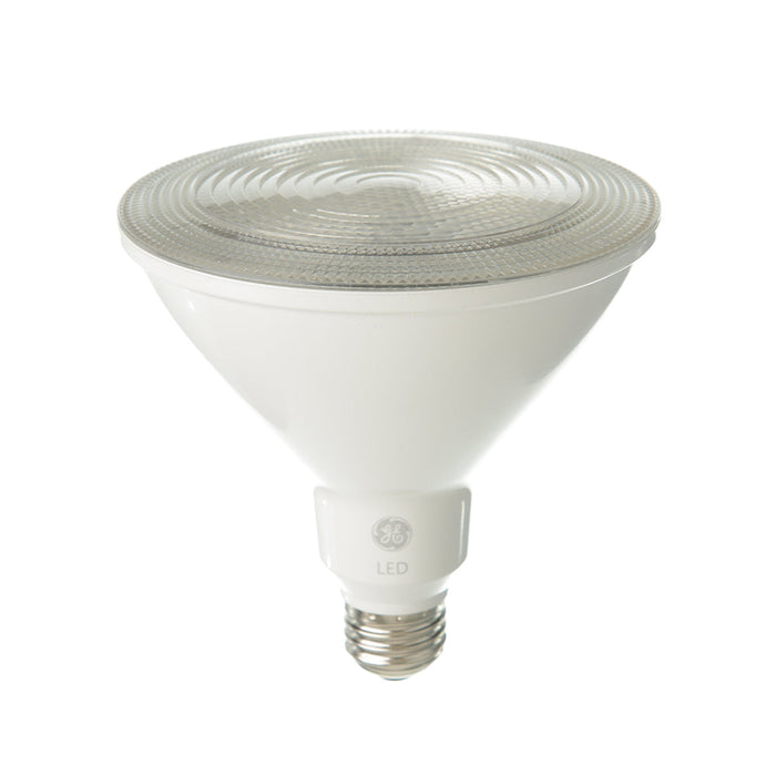 GE LED18DP38ROW930/40 18W LED PAR38 Directional Lamp 120V 1550Lm 3000K 90 CRI Dimmable 40 Degree Beam Angle E26 Base White Housing (93311934)