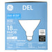 GE LED18DP38ROW930/40 18W LED PAR38 Directional Lamp 120V 1550Lm 3000K 90 CRI Dimmable 40 Degree Beam Angle E26 Base White Housing (93311934)