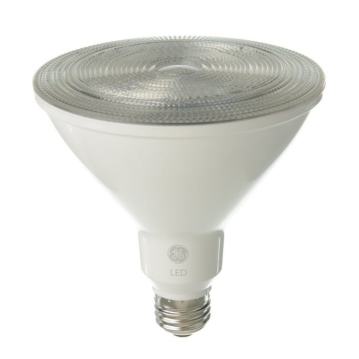 GE LED18DP38ROW935/25 18W LED PAR38 Directional Lamp 120V 1700Lm 3500K 90 CRI Dimmable 25 Degree Beam Angle E26 Base White Housing (93311935)