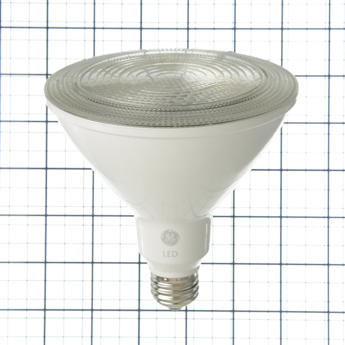 GE LED18DP38ROW950/40 18W LED PAR38 Directional Lamp 120V 1700Lm 5000K 90 CRI Dimmable 40 Degree Beam Angle E26 Base White Housing (93311940)