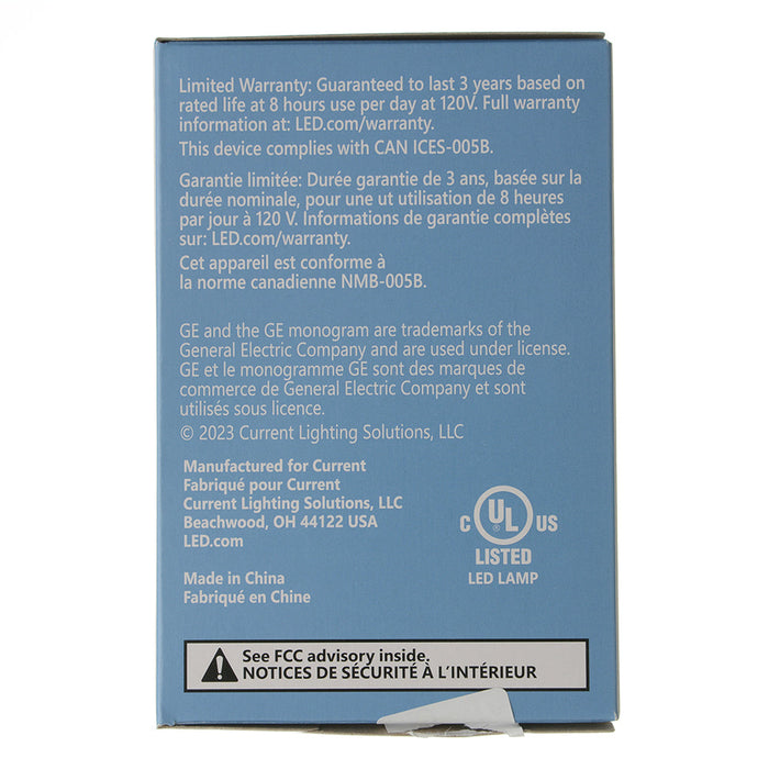 GE LED4DFG25-C/927 4W LED G25 Lamp 120V 350Lm 2700K 90 CRI Dimmable E26 Base Clear (93311963)