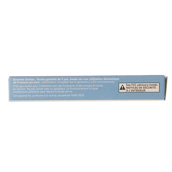 GE LED5BG23/830 5W LED Type B 2-Pin Plug-In Lamp 120-277V 500Lm 3000K 80 CRI G23 Base (93312471)