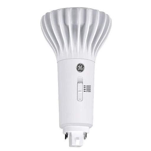 GE LED19GX24q-V/8SC 18.5W LED Plugin 4-Pin Lamp G24q/GX24q Base CCT Selectable 2700K/3000K/3500K/4000K 80 CRI 1850Lm Non-Dimmable (93314806)