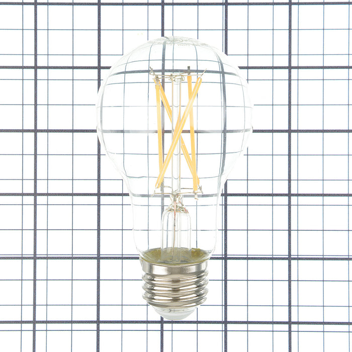 GE LED7DFA19/927/E-C 7W LED A19 Lamp Medium E26 Base 2700K 800Lm 90 CRI 120V Clear (93319159)