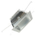 GE RDI4SWSDWT 4 Inch Square Reflector Fixture Wide Distribution Semi-Diffuse White Flange (93987)