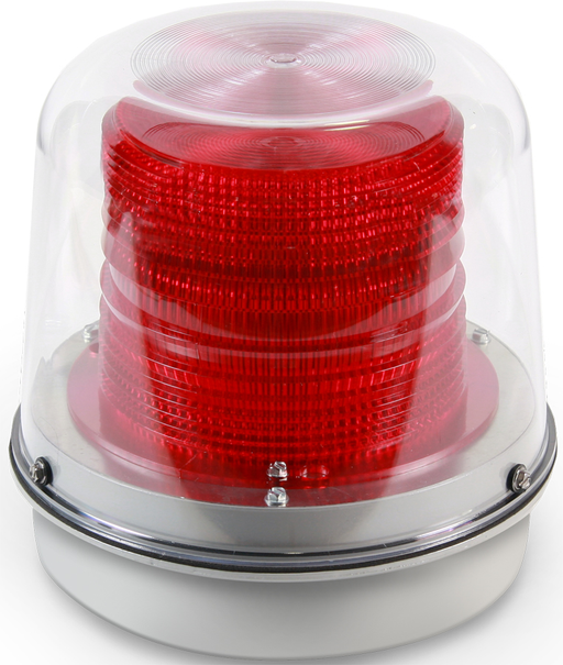 Edwards Signaling Heavy-Duty Strobe Indoor Outdoor May Be Direct Or 3/4 Inch Conduit Mounted On Any Plane With Clear Dome Cover (94R-N5)