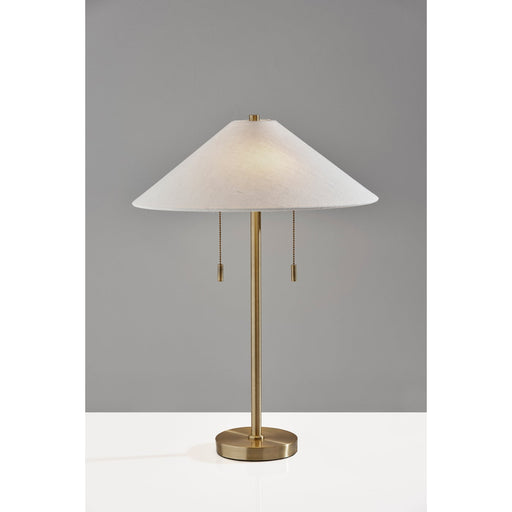 Adesso Claremont Table Lamp Antique Brass (9400-21)