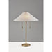 Adesso Claremont Table Lamp Antique Brass (9400-21)