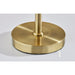 Adesso Claremont Table Lamp Antique Brass (9400-21)