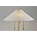 Adesso Claremont Table Lamp Antique Brass (9400-21)