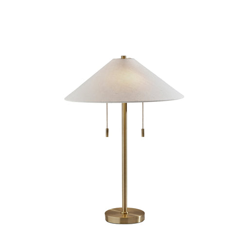 Adesso Claremont Table Lamp Antique Brass (9400-21)