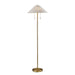 Adesso Claremont Floor Lamp Antique Brass (9401-21)