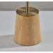 Adesso Ophelia Table Lamp Antique Brass (9402-21)