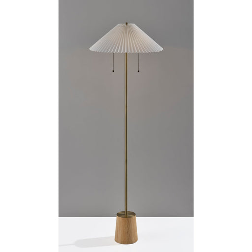 Adesso Ophelia Floor Lamp Antique Brass (9403-21)