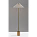 Adesso Ophelia Floor Lamp Antique Brass (9403-21)