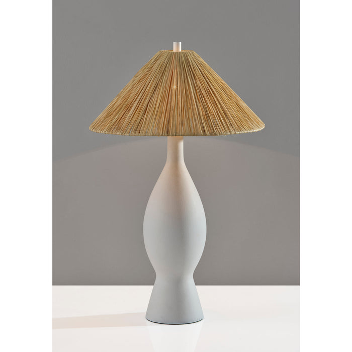 Adesso Maren Table Lamp White (9404-02)