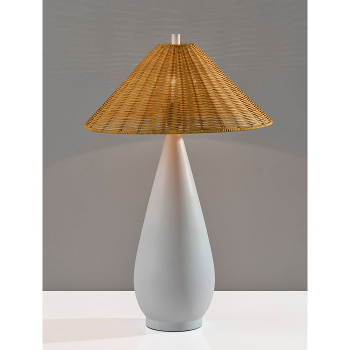 Adesso Lorelei Table Lamp White (9405-02)