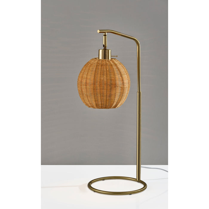 Adesso Maeve Table Lamp Antique Brass (9406-21)