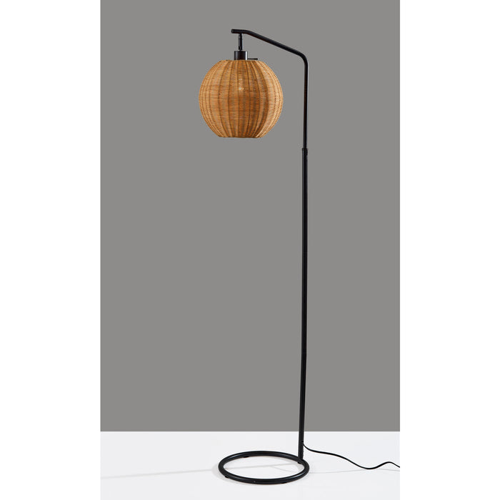 Adesso Maeve Floor Lamp Black (9407-01)