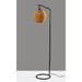 Adesso Maeve Floor Lamp Black (9407-01)