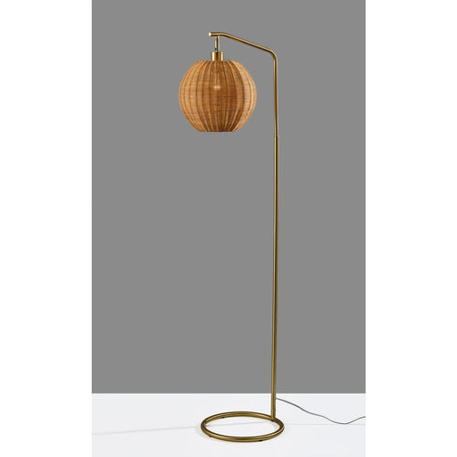 Adesso Maeve Floor Lamp Antique Brass (9407-21)