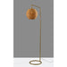 Adesso Maeve Floor Lamp Antique Brass (9407-21)