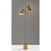 Adesso Josephine Floor Lamp Antique Brass (9411-21)