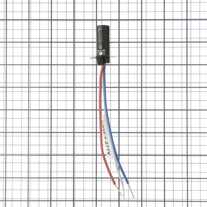 Leviton Thermal Protector For Recessed Ceiling Fixtures 277V 37.5 K OHM Resistor Black with 95C Thermostat Snap-In Clip (9454-C95)