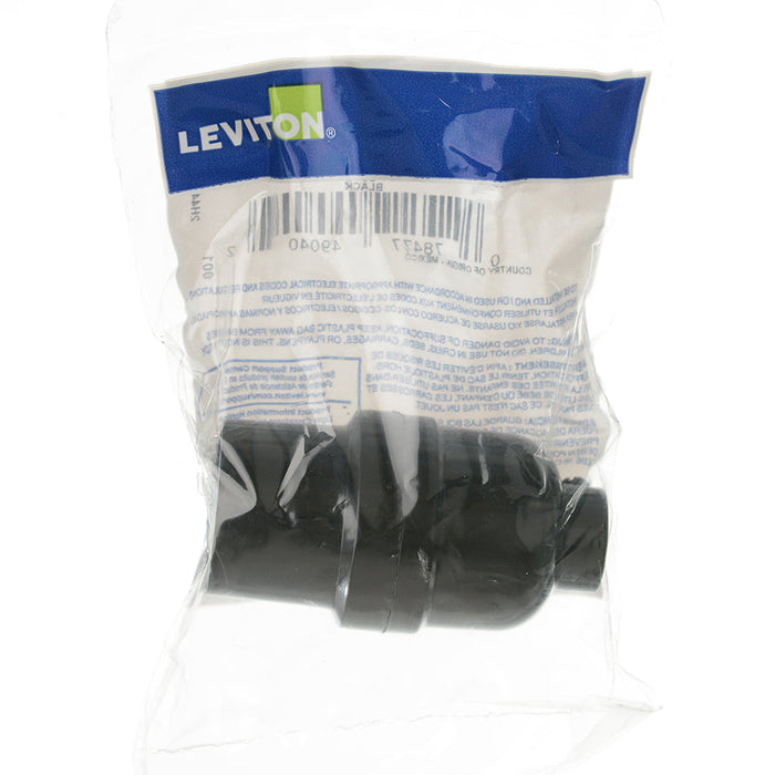Leviton Medium Base Complete Phenolic Shell Incandescent Lamp Holder Keyless Single Circuit 1/8 IPS Tapped Bushing With Set Screw (95080)