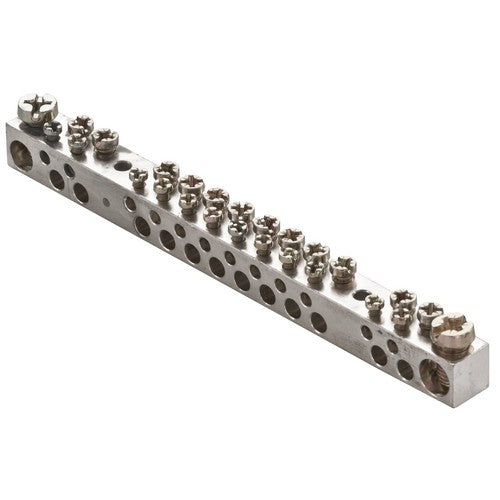 MORRIS Aluminum Combination Neutral Bar 1/0-12 1/1/12/12 (95211)