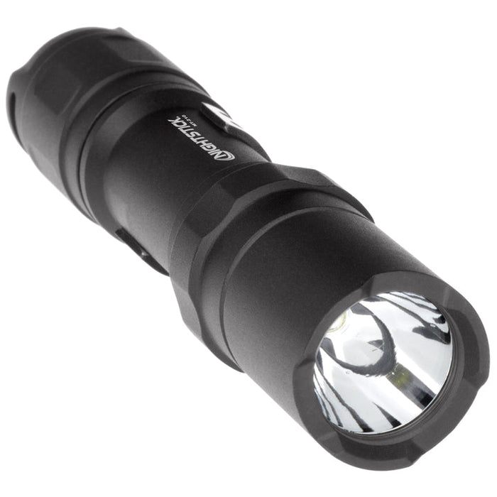 Nightstick Aluminum Mini-TAC Pro Flashlight-Black-1 AA Battery (MT-210)