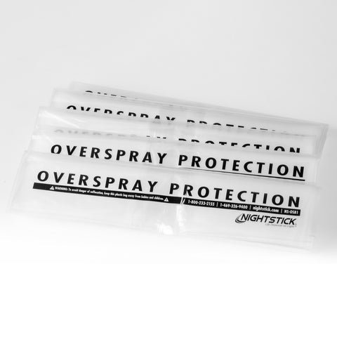 Nightstick Set Of 50 Overspray Protection Bags 12 Inch X 10 Inch X 24 Inch 2 Mil Thick (NS-OSB1)