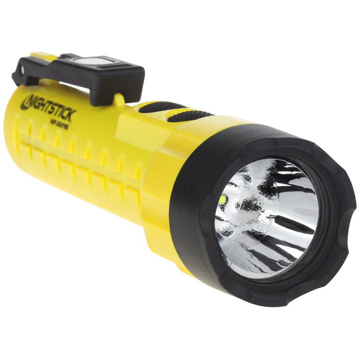 Nightstick X-Series Dual-Light Flashlight With Dual Magnets-Yellow-3 AA (NSP-2424YMX)