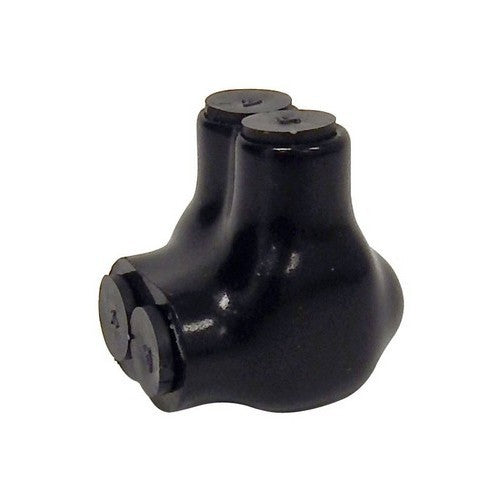 MORRIS 3/0-2 Black Insulated Connector Single (97107)