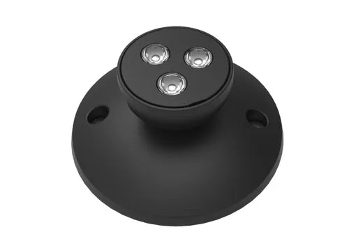 Halco EMG-RH-1-IND-BK Emergence Single Remote Indoor Round Head Black (97116)