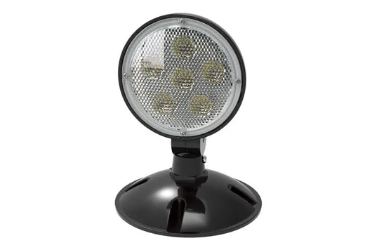 Halco EMG-RH-1-OUT-RD-BK Emergence Single Remote Outdoor Round Head Black (97118)