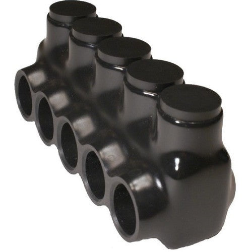 MORRIS 3/0- 5 Black Insulated Connector Single (97581)